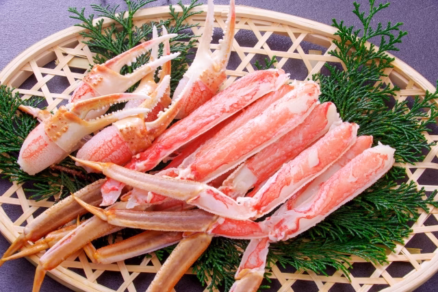 生ズワイガニのハーフポーションの画像
