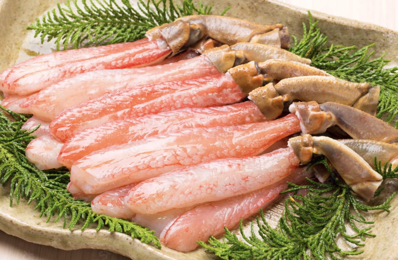 生ズワイガニのポーションの画像